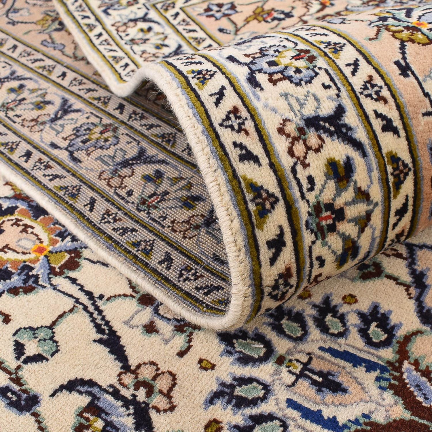 Tappeto Persero - Keshan - 405 x 292 cm - beige chiaro