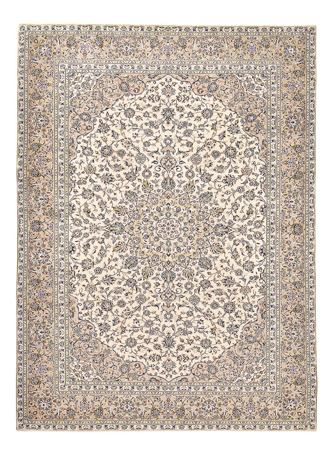 Tappeto Persero - Keshan - 403 x 282 cm - beige chiaro