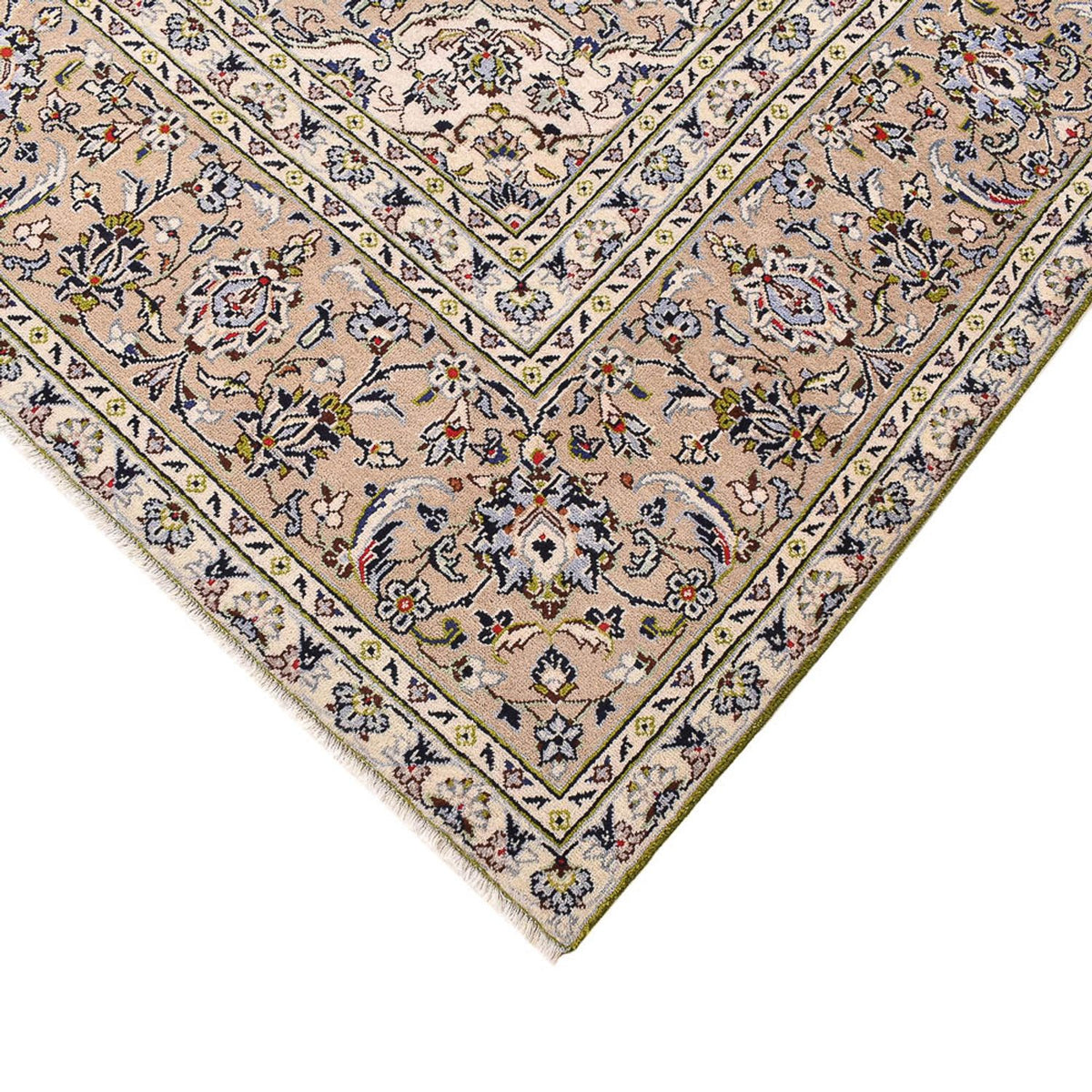 Tappeto Persero - Keshan - 403 x 282 cm - beige chiaro