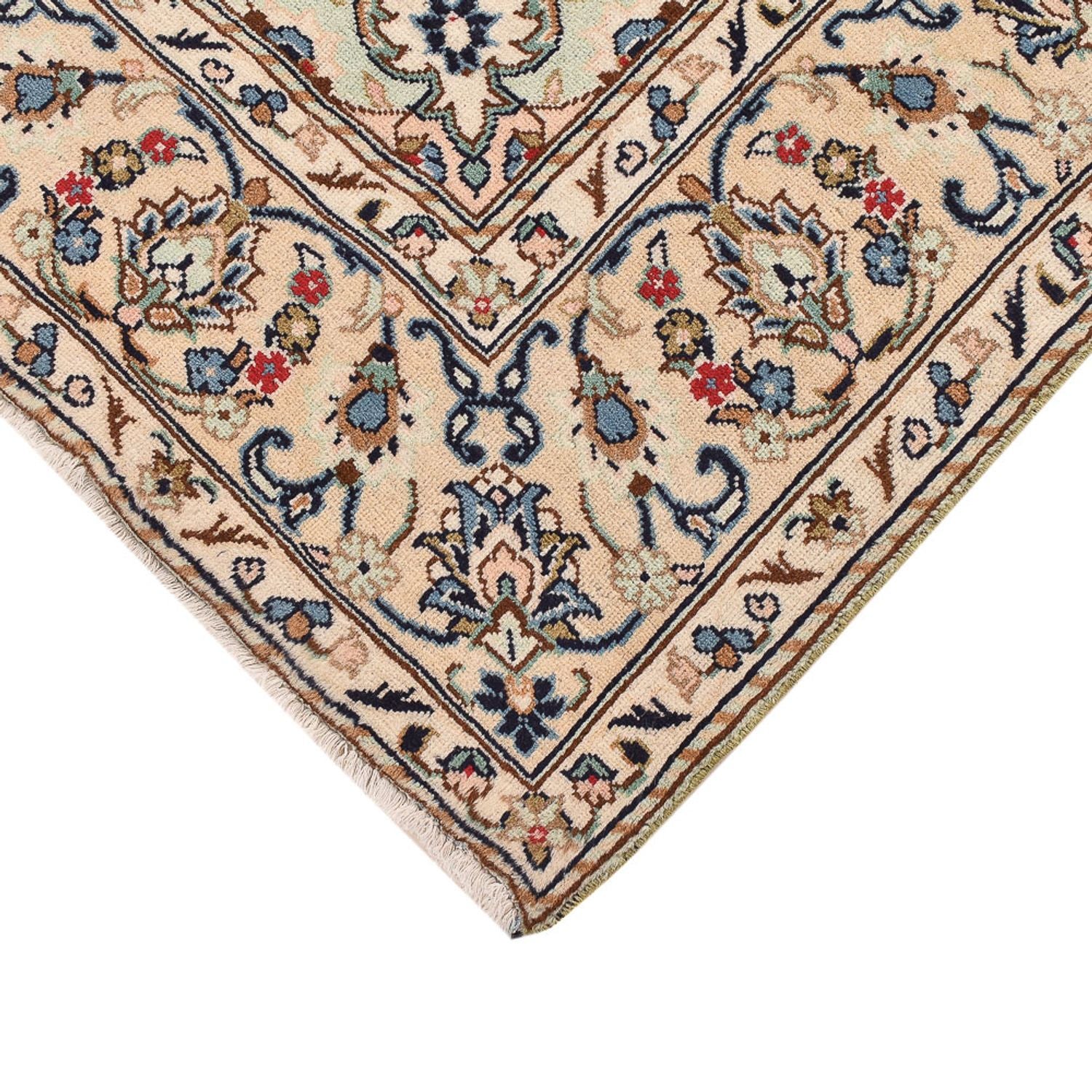 Tappeto Persero - Keshan - 290 x 191 cm - beige chiaro