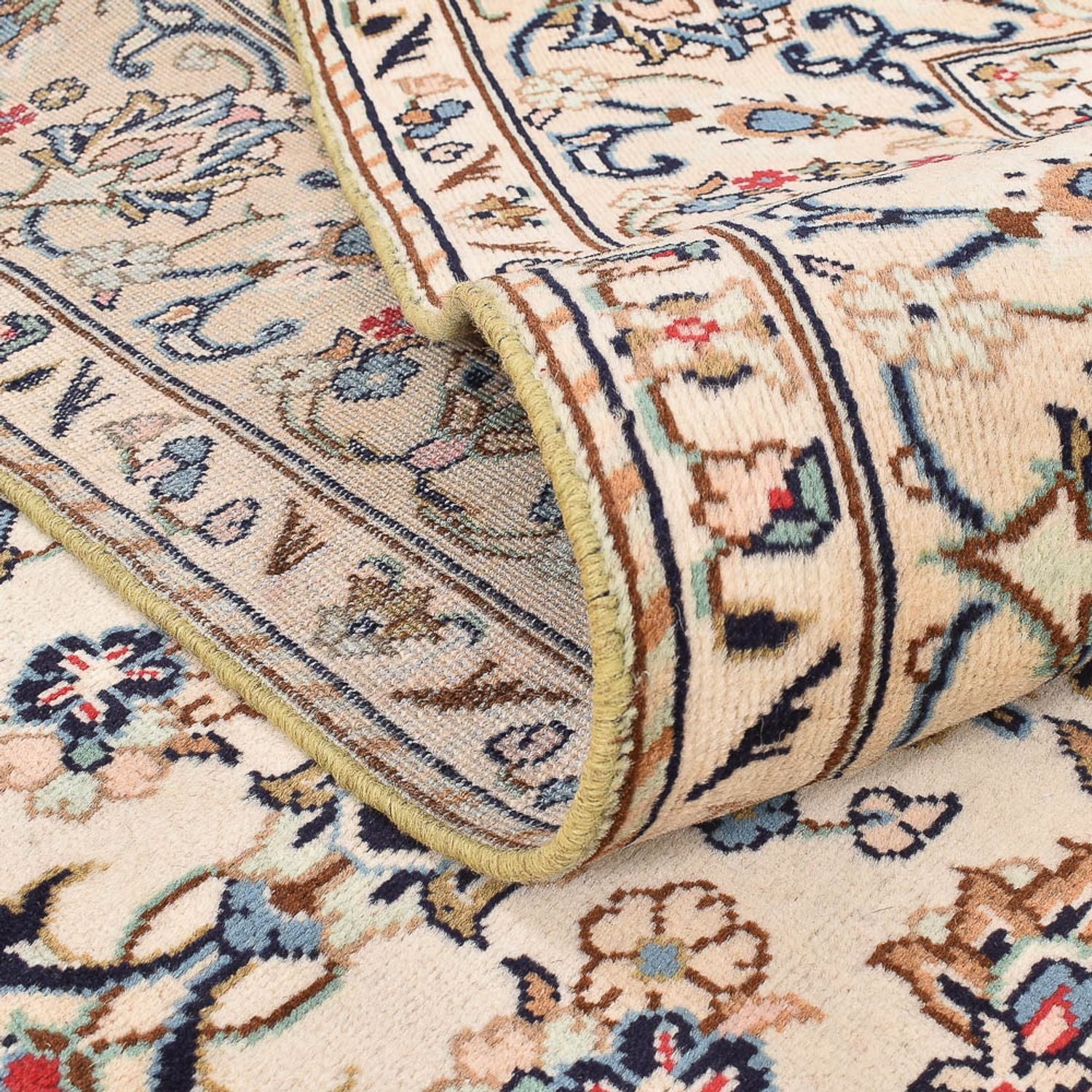 Tappeto Persero - Keshan - 290 x 191 cm - beige chiaro