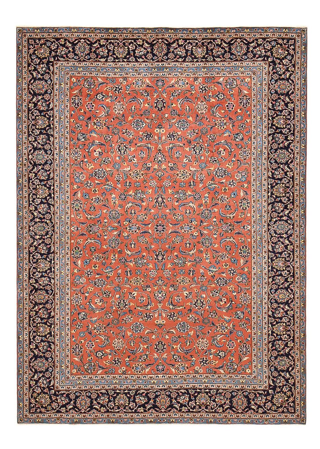 Tappeto Persero - Keshan - 336 x 243 cm - rosso