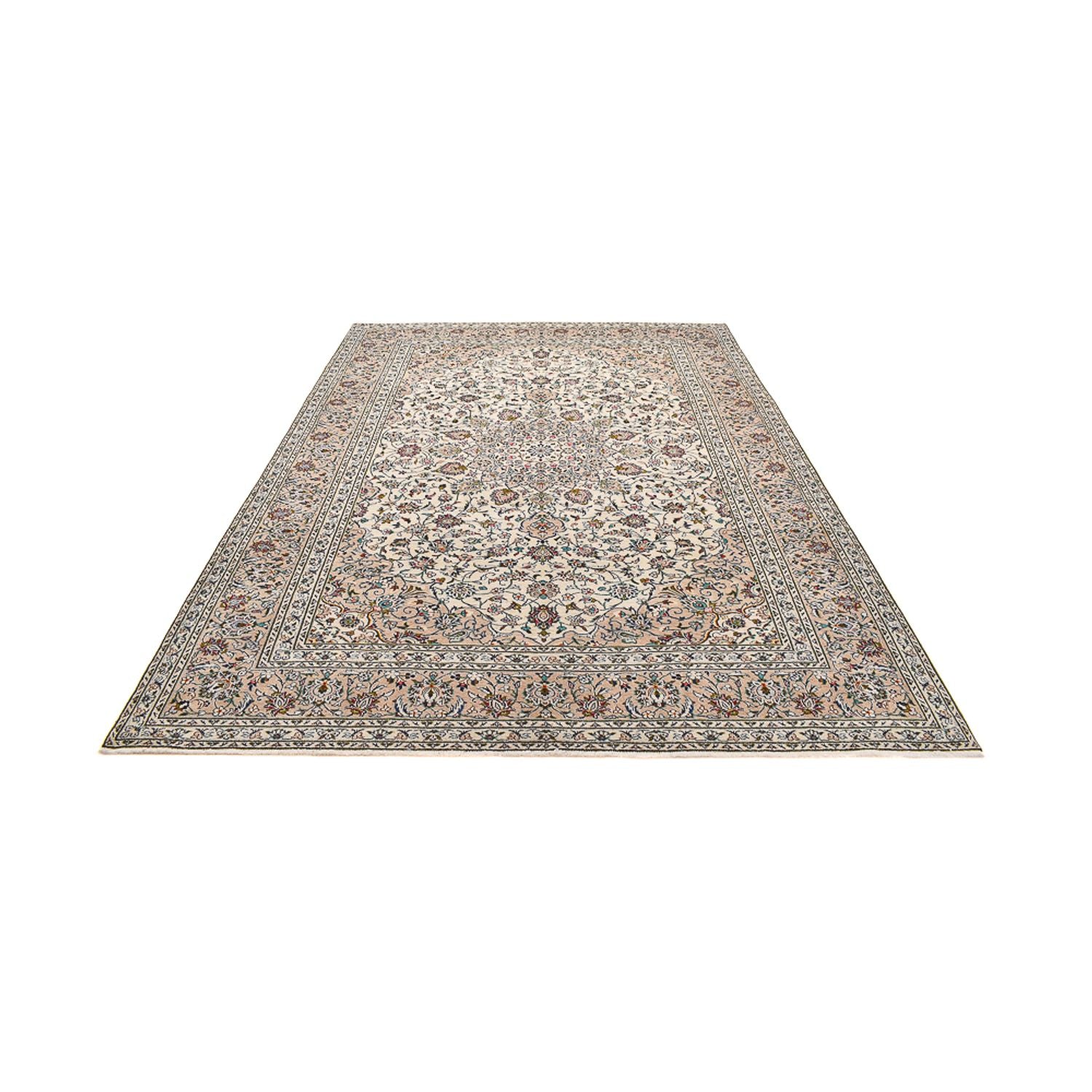 Tappeto Persero - Keshan - 340 x 245 cm - beige chiaro