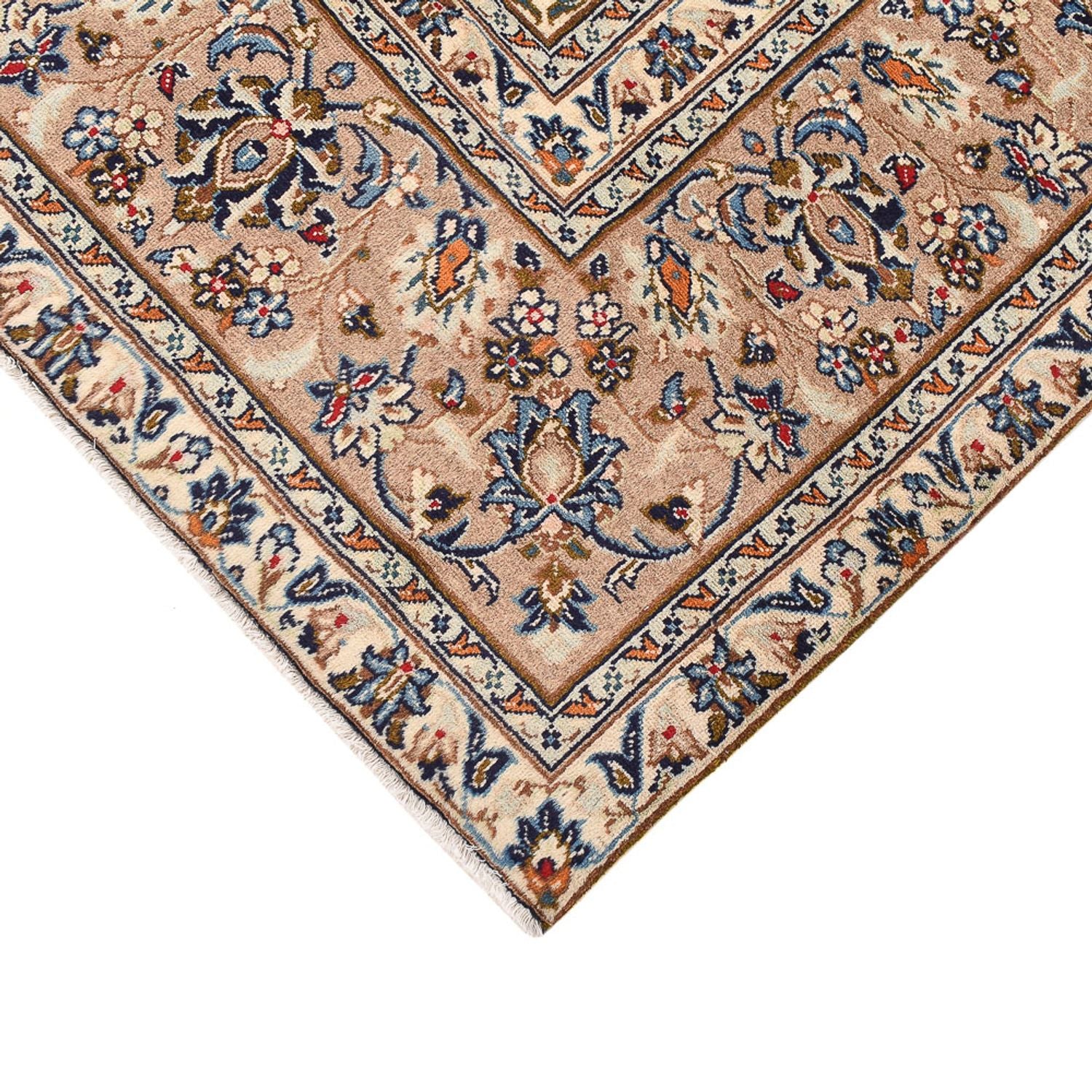 Tappeto Persero - Keshan - 333 x 235 cm - beige chiaro
