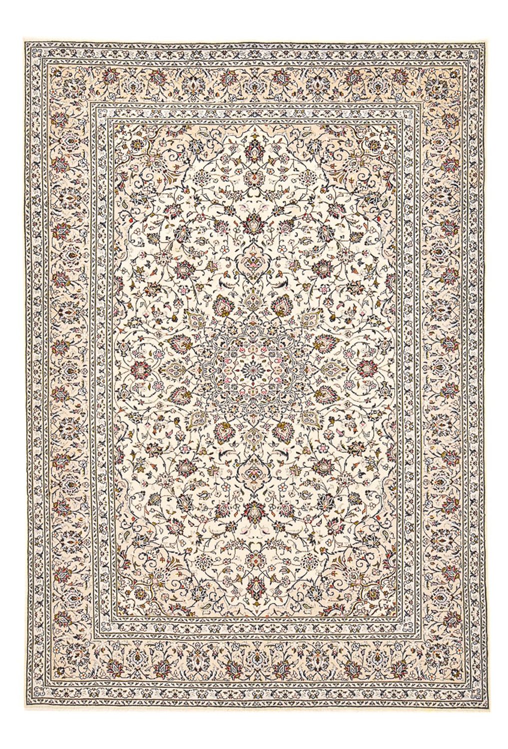 Tappeto Persero - Keshan - 356 x 242 cm - beige chiaro