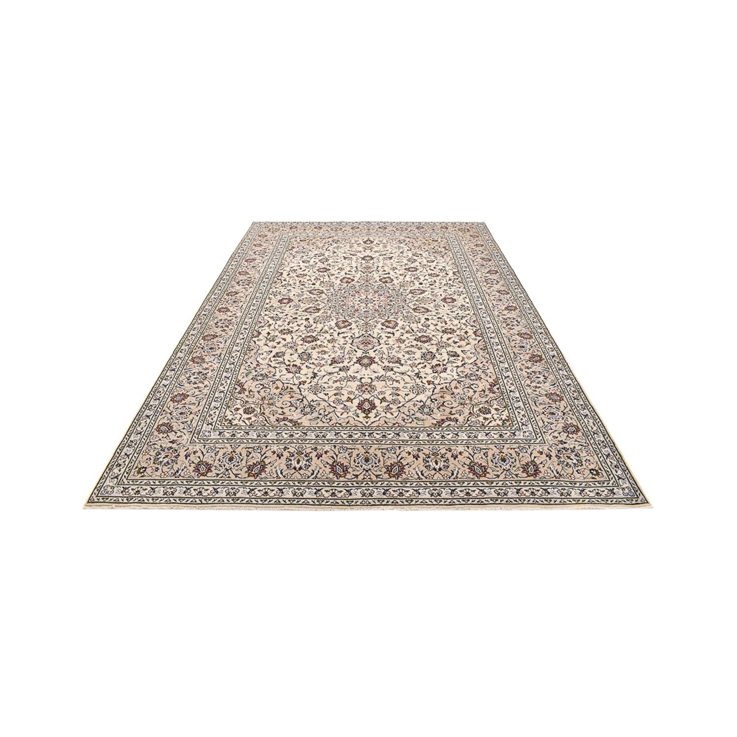 Tappeto Persero - Keshan - 356 x 242 cm - beige chiaro