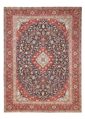Tappeto Persero - Keshan - 374 x 265 cm - blu scuro