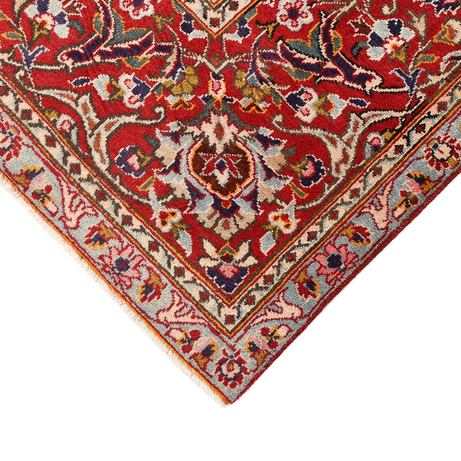 Tappeto Persero - Keshan - 374 x 265 cm - blu scuro
