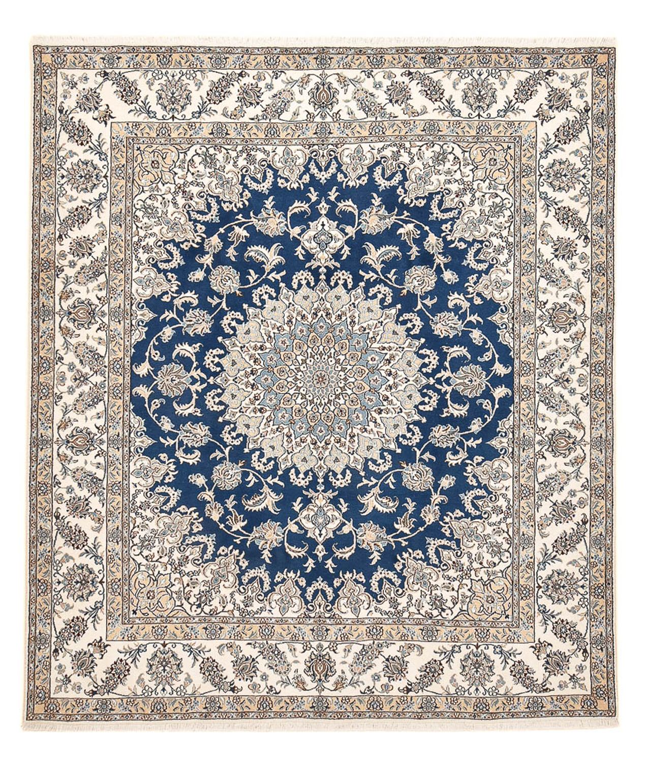 Tappeto Persero - Nain - 293 x 244 cm - blu