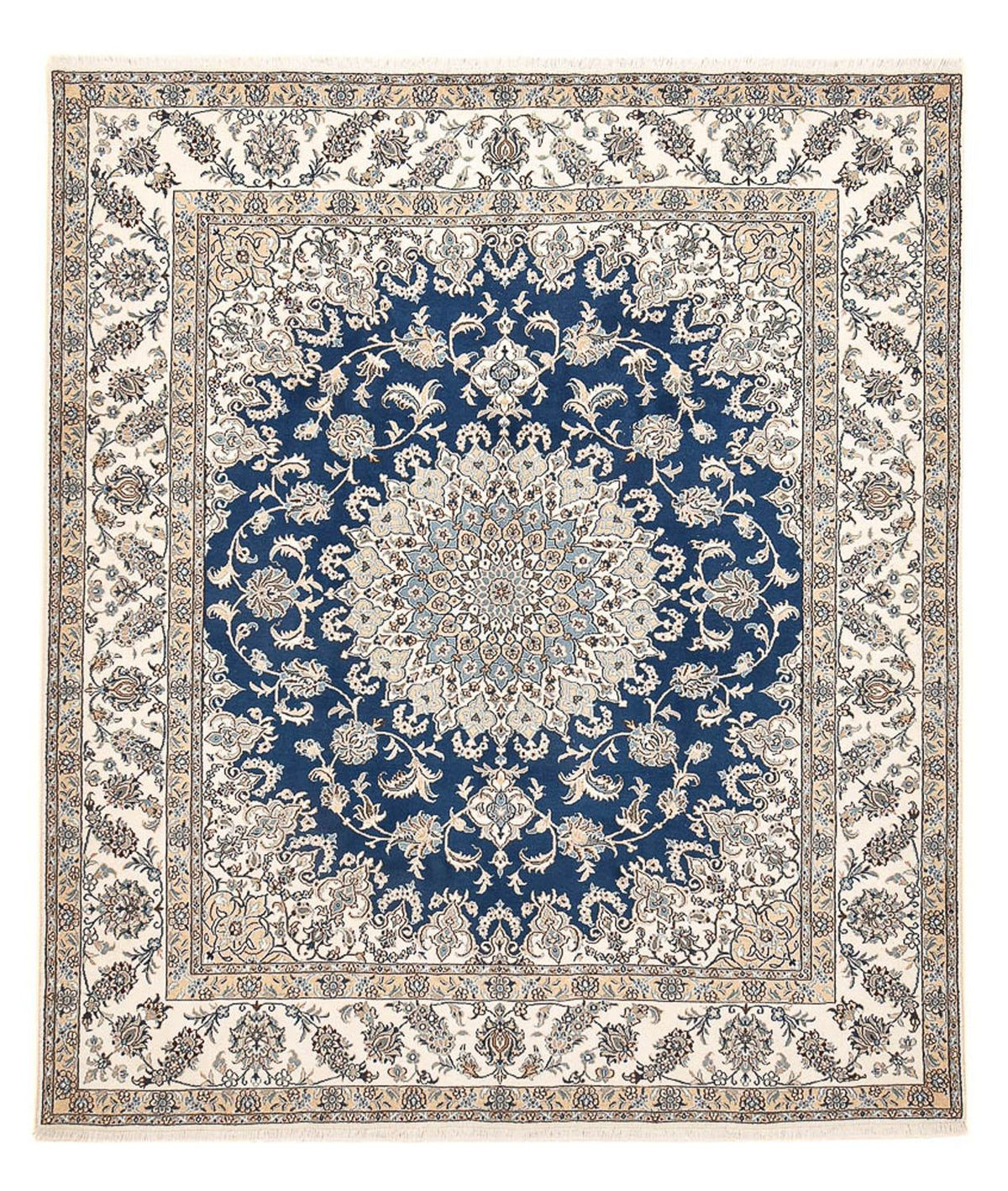 Tappeto Persero - Nain - 293 x 244 cm - blu