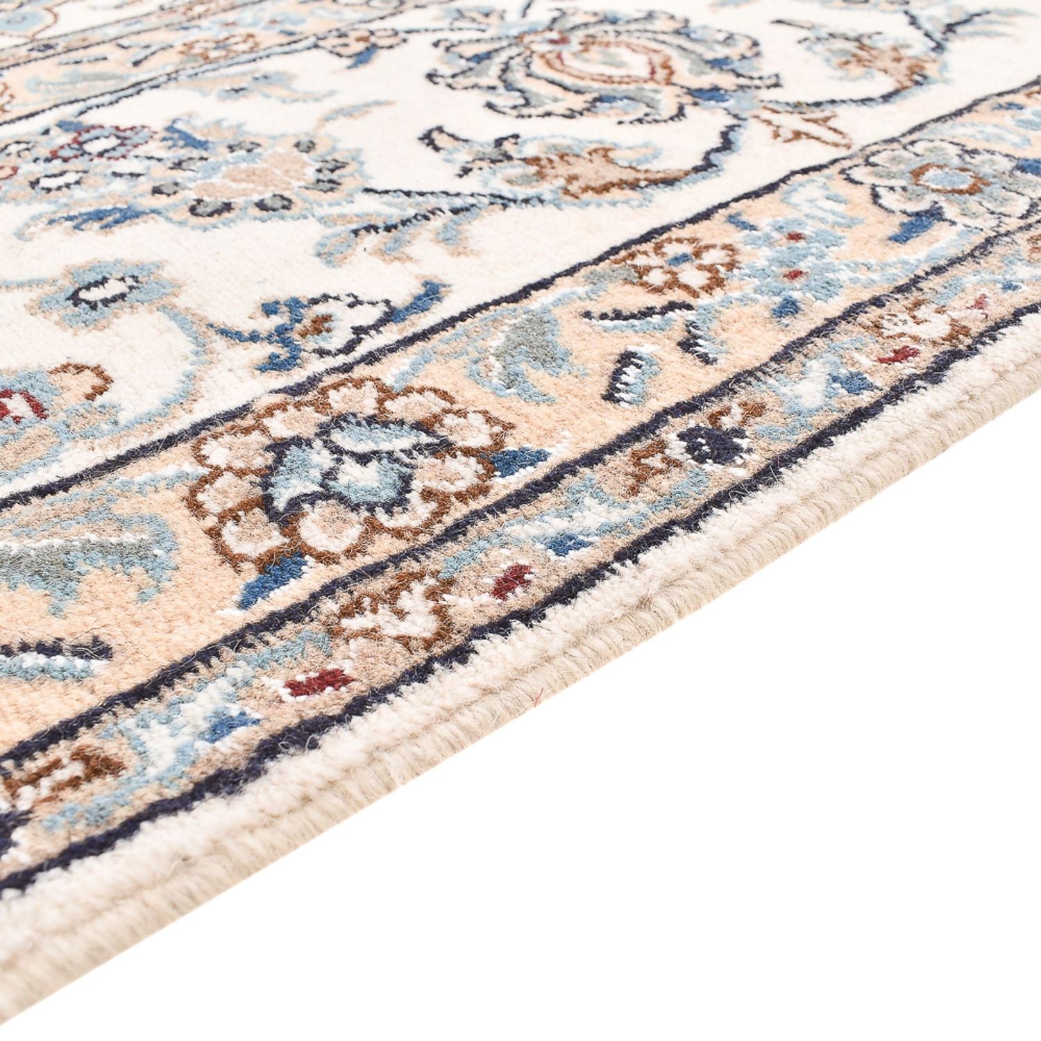 Tappeto Persero - Nain - 293 x 244 cm - blu