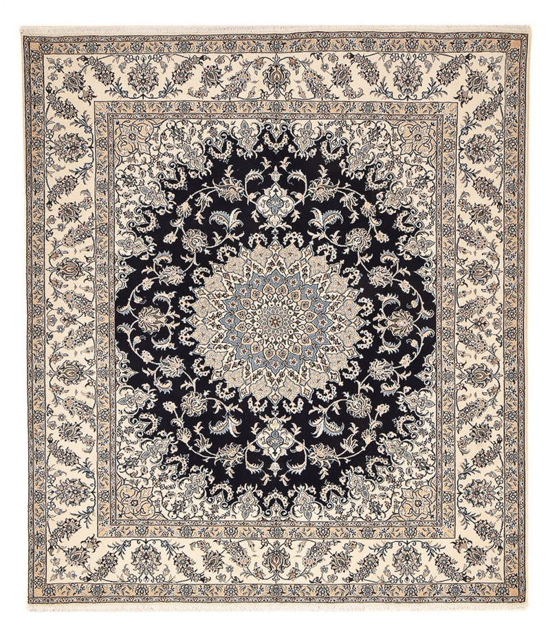 Tappeto Persero - Nain - 290 x 243 cm - blu scuro
