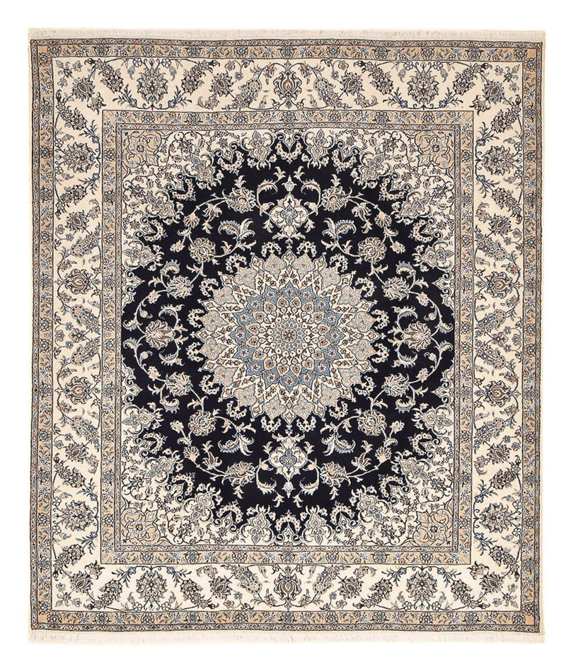 Tappeto Persero - Nain - 292 x 243 cm - blu scuro