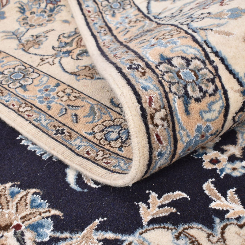 Tappeto Persero - Nain - 292 x 243 cm - blu scuro