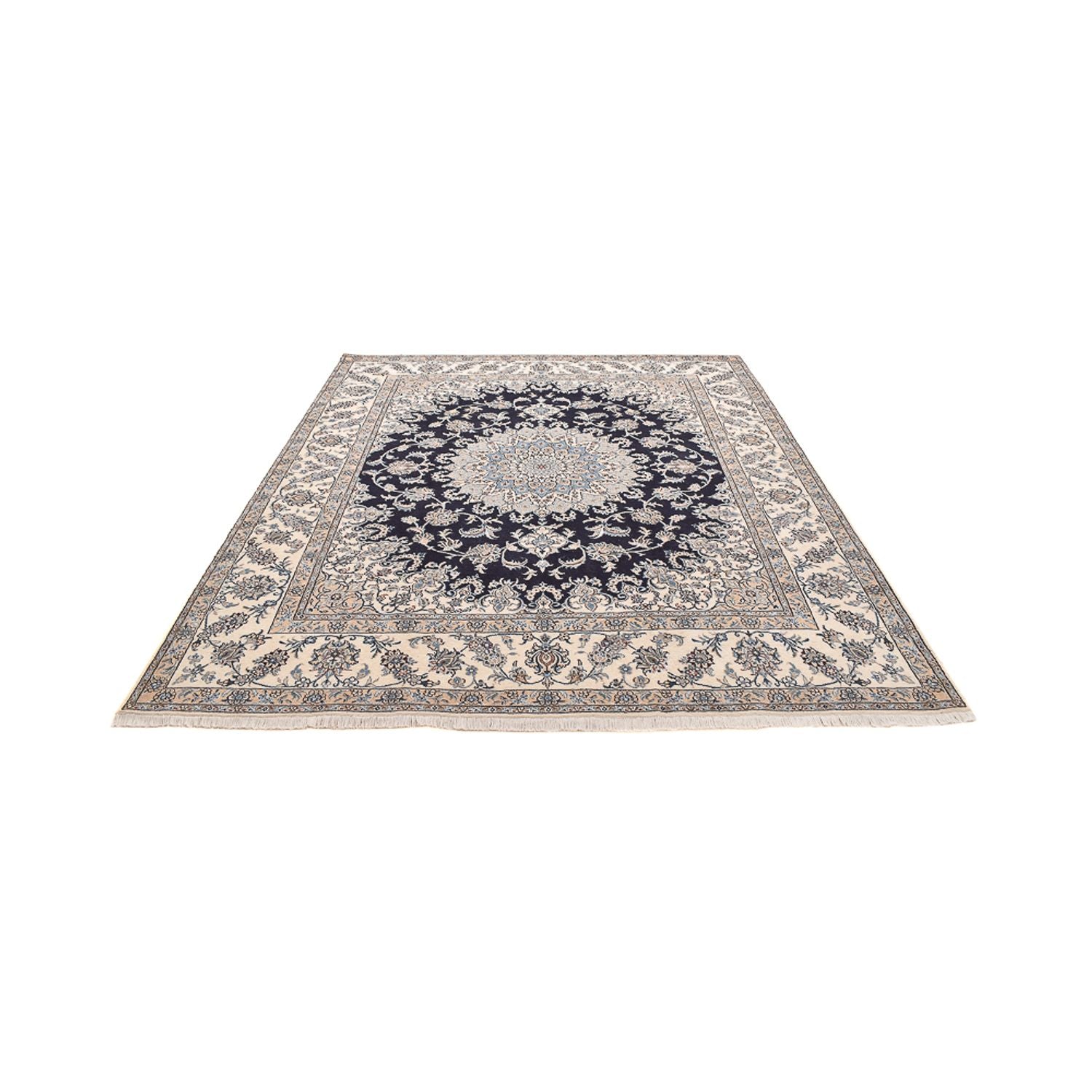 Tappeto Persero - Nain - 292 x 243 cm - blu scuro