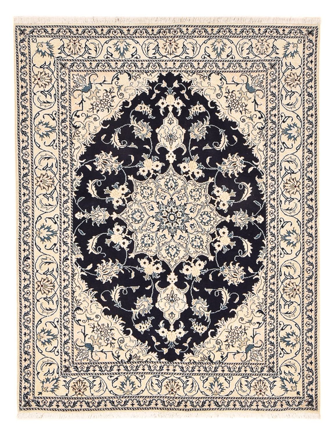 Tappeto Persero - Nain - 200 x 149 cm - blu scuro