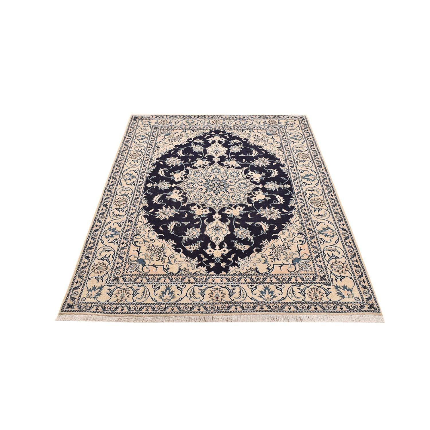 Tappeto Persero - Nain - 200 x 149 cm - blu scuro