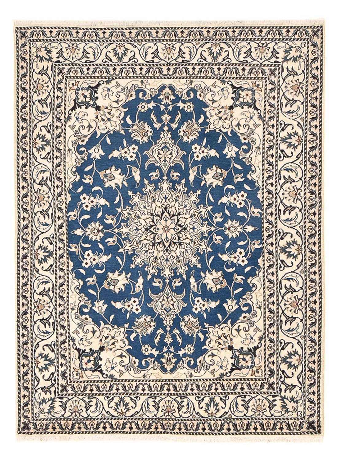 Tappeto Persero - Nain - 205 x 150 cm - blu