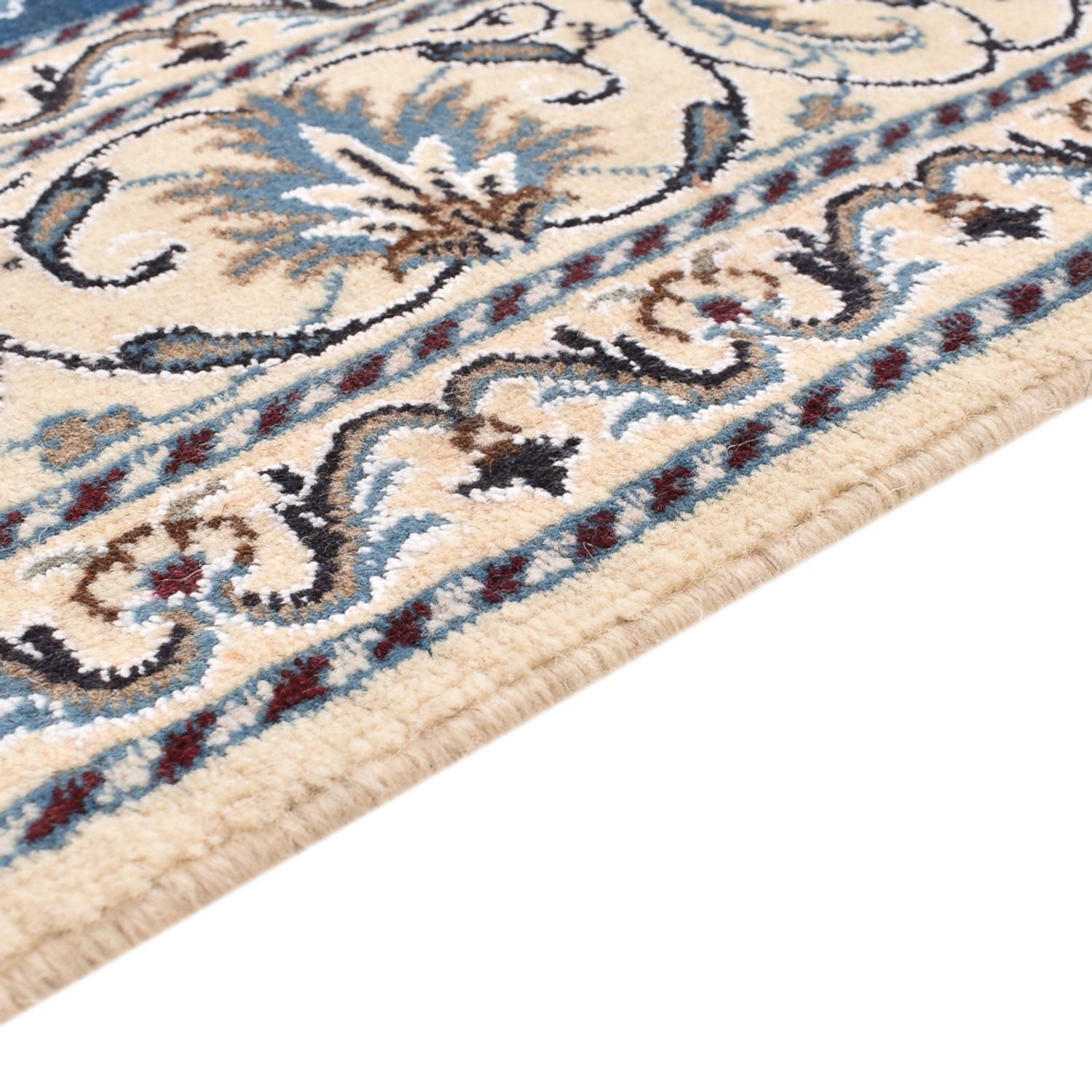 Tappeto Persero - Nain - 202 x 155 cm - blu scuro