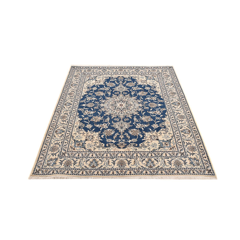 Tappeto Persero - Nain - 202 x 155 cm - blu scuro