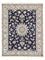 Tappeto Persero - Nain - 194 x 146 cm - blu scuro