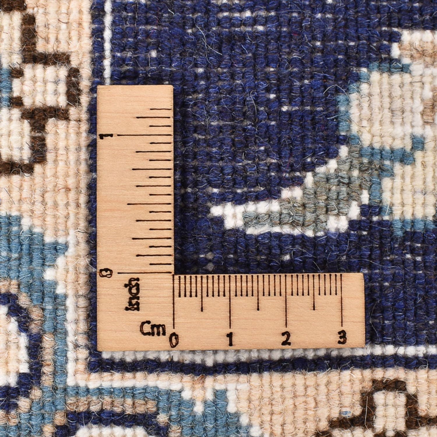 Tappeto Persero - Nain - 194 x 146 cm - blu scuro