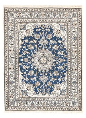 Tappeto Persero - Nain - 200 x 146 cm - blu chiaro