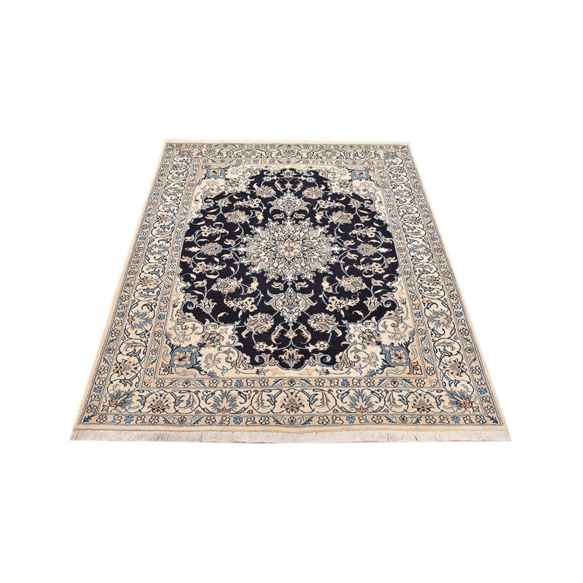Tappeto Persero - Nain - 193 x 143 cm - blu scuro