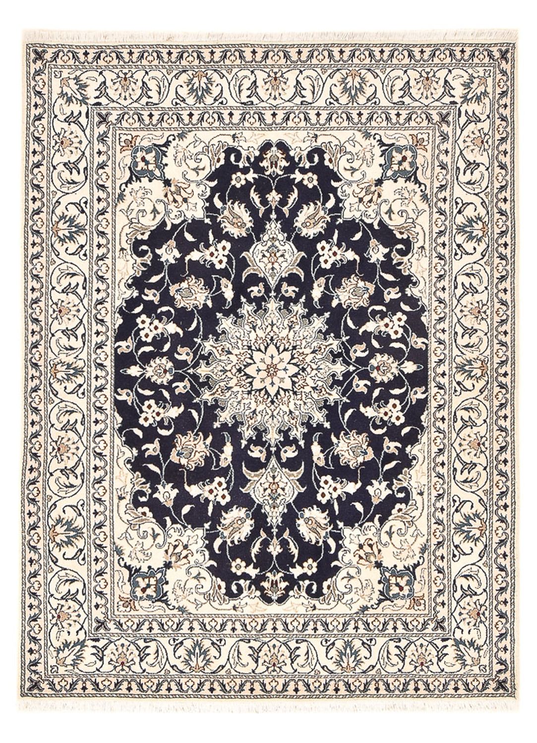 Tappeto Persero - Nain - 207 x 149 cm - blu scuro