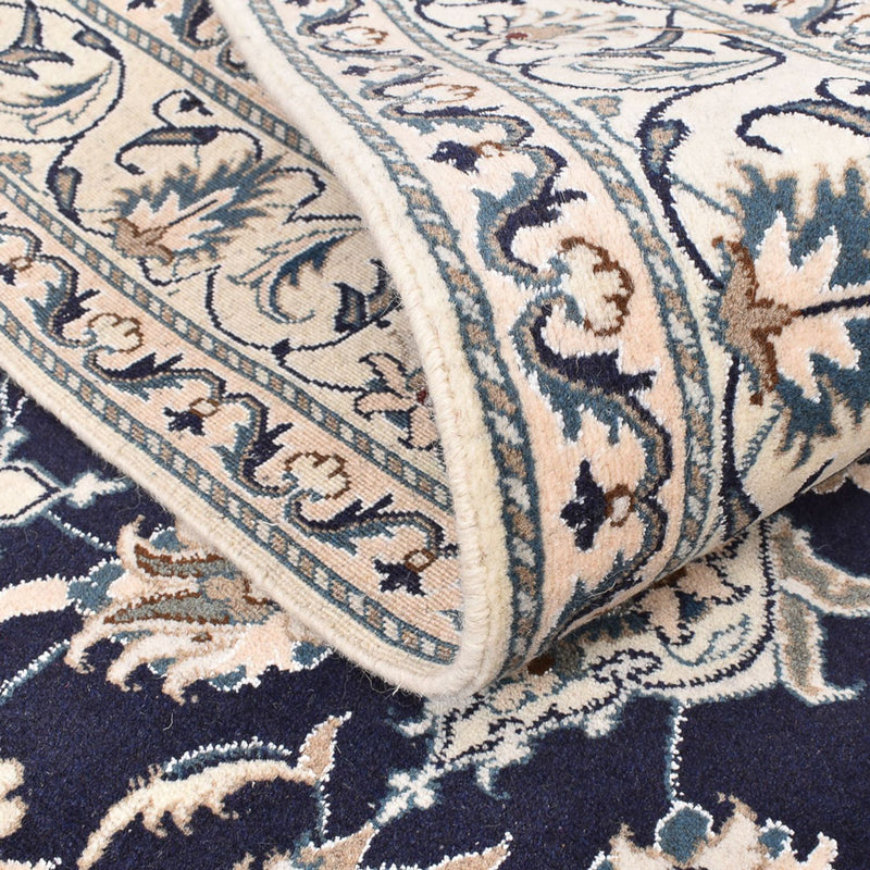 Tappeto Persero - Nain - 207 x 149 cm - blu scuro