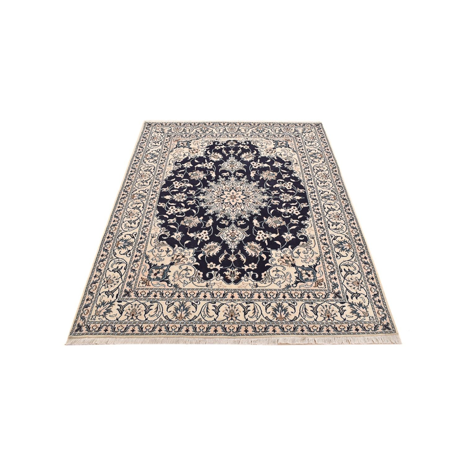 Tappeto Persero - Nain - 207 x 149 cm - blu scuro