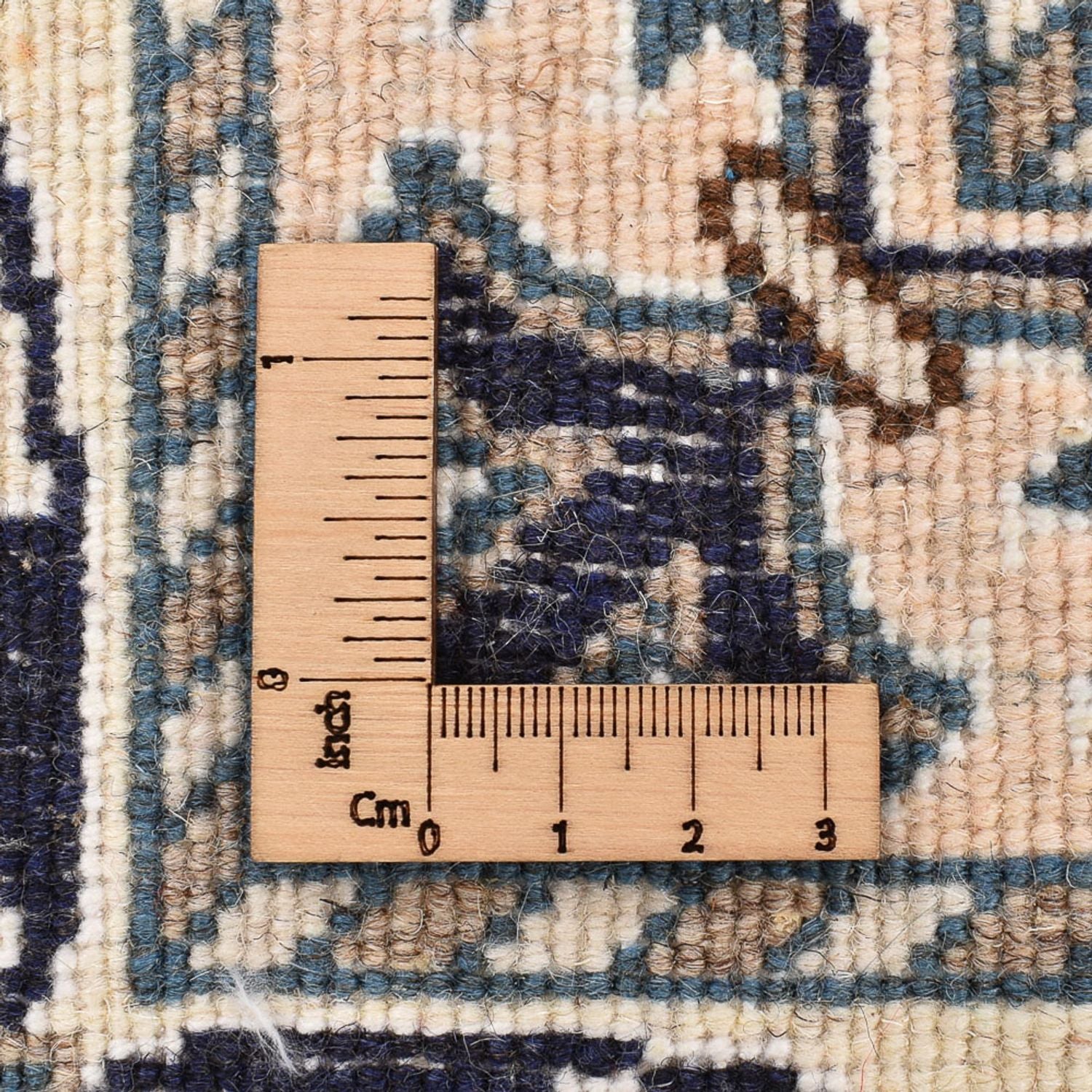 Tappeto Persero - Nain - 207 x 149 cm - blu scuro