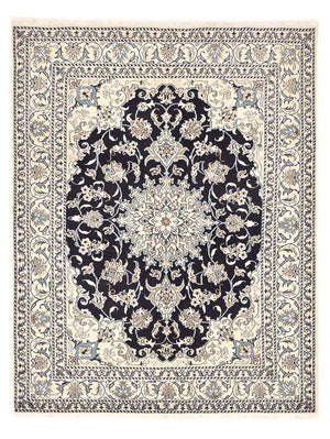 Tappeto Persero - Nain - 203 x 150 cm - blu scuro