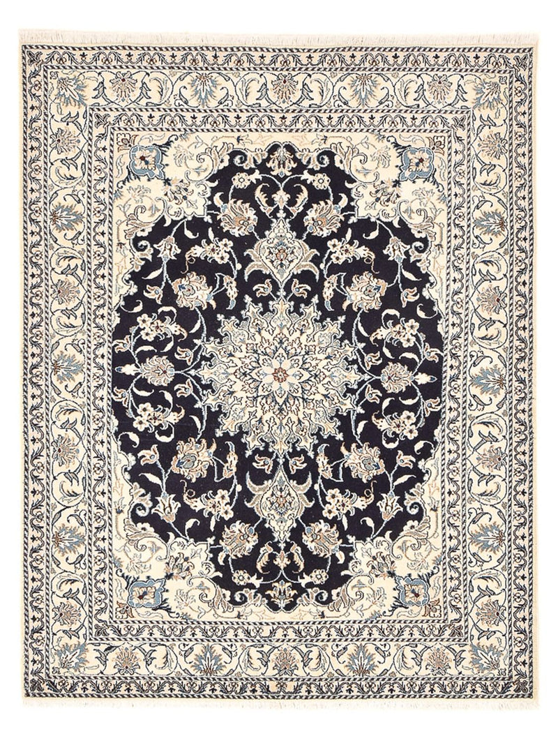 Tappeto Persero - Nain - 203 x 150 cm - blu scuro
