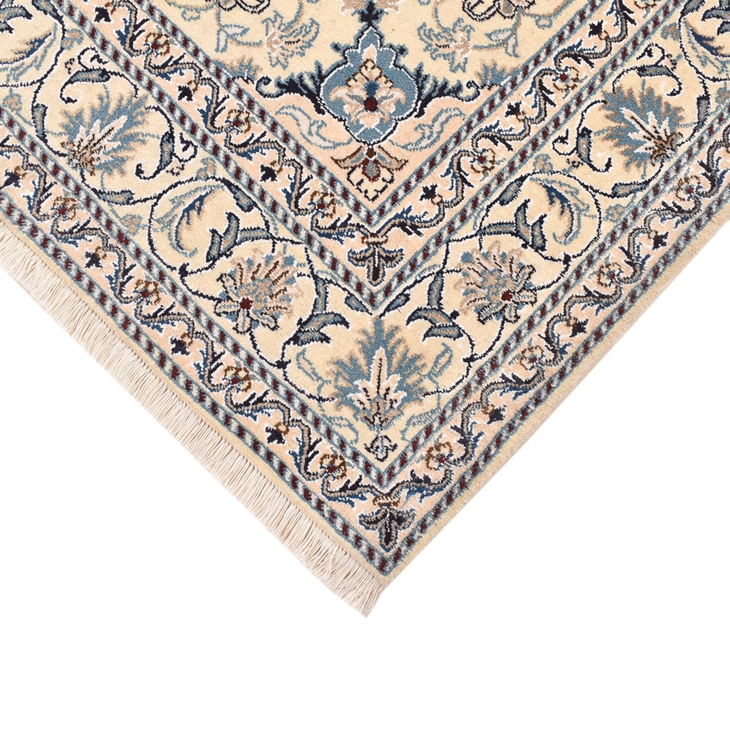 Tappeto Persero - Nain - 203 x 150 cm - blu scuro