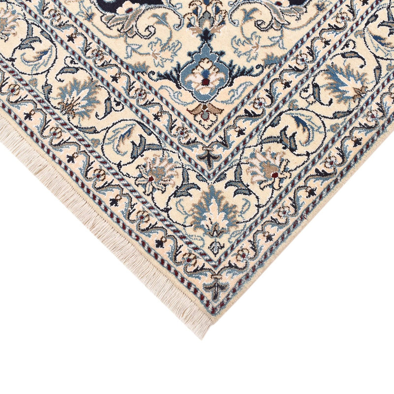 Tappeto Persero - Nain - 203 x 150 cm - blu scuro
