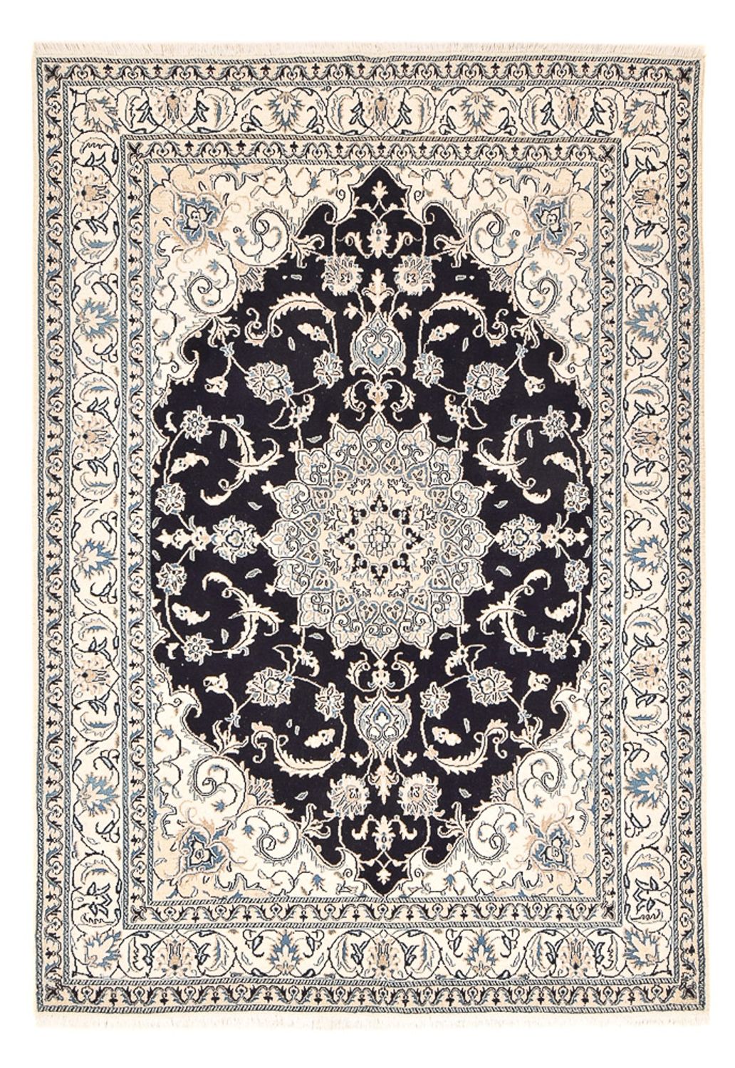 Tappeto Persero - Nain - 245 x 166 cm - blu scuro