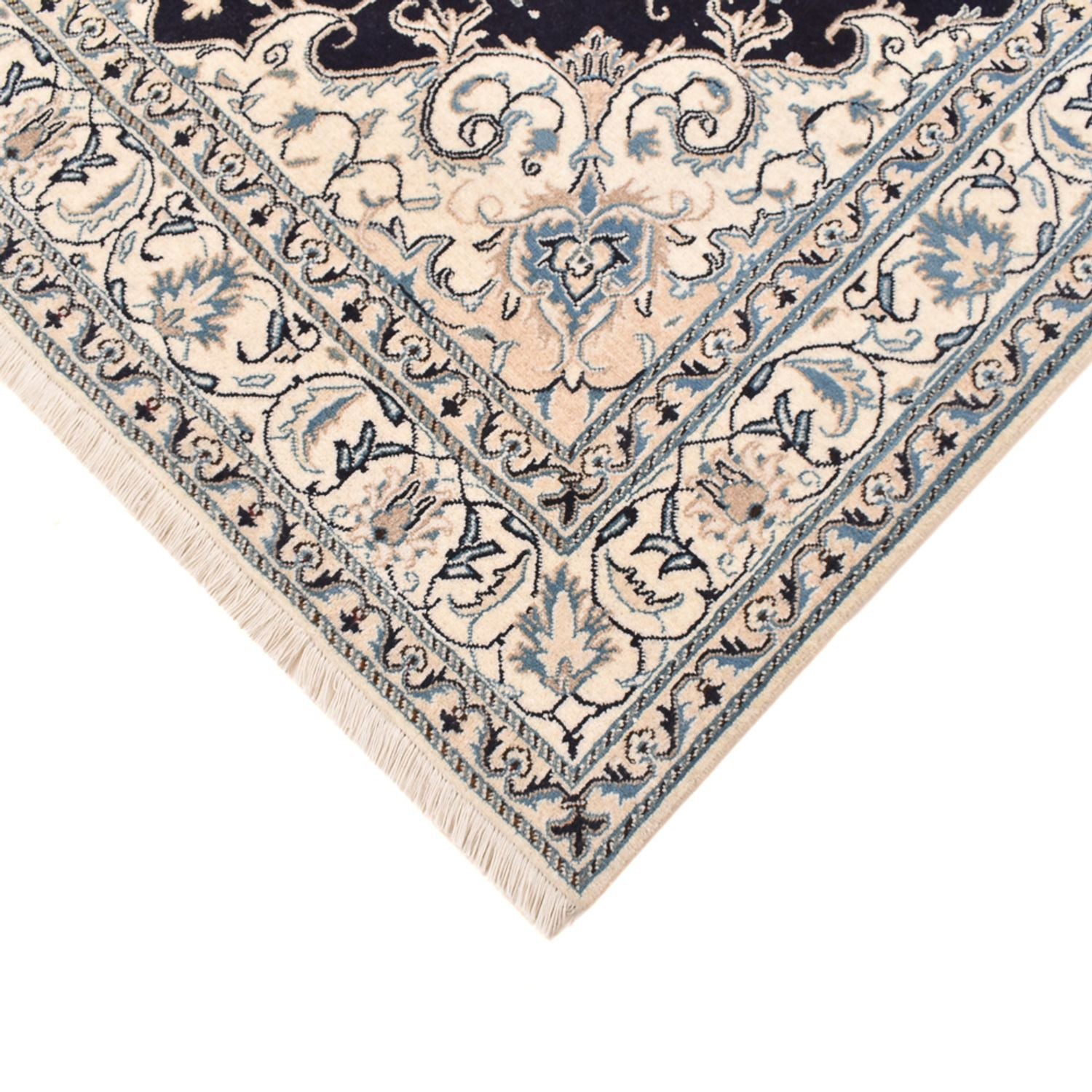 Tappeto Persero - Nain - 245 x 166 cm - blu scuro