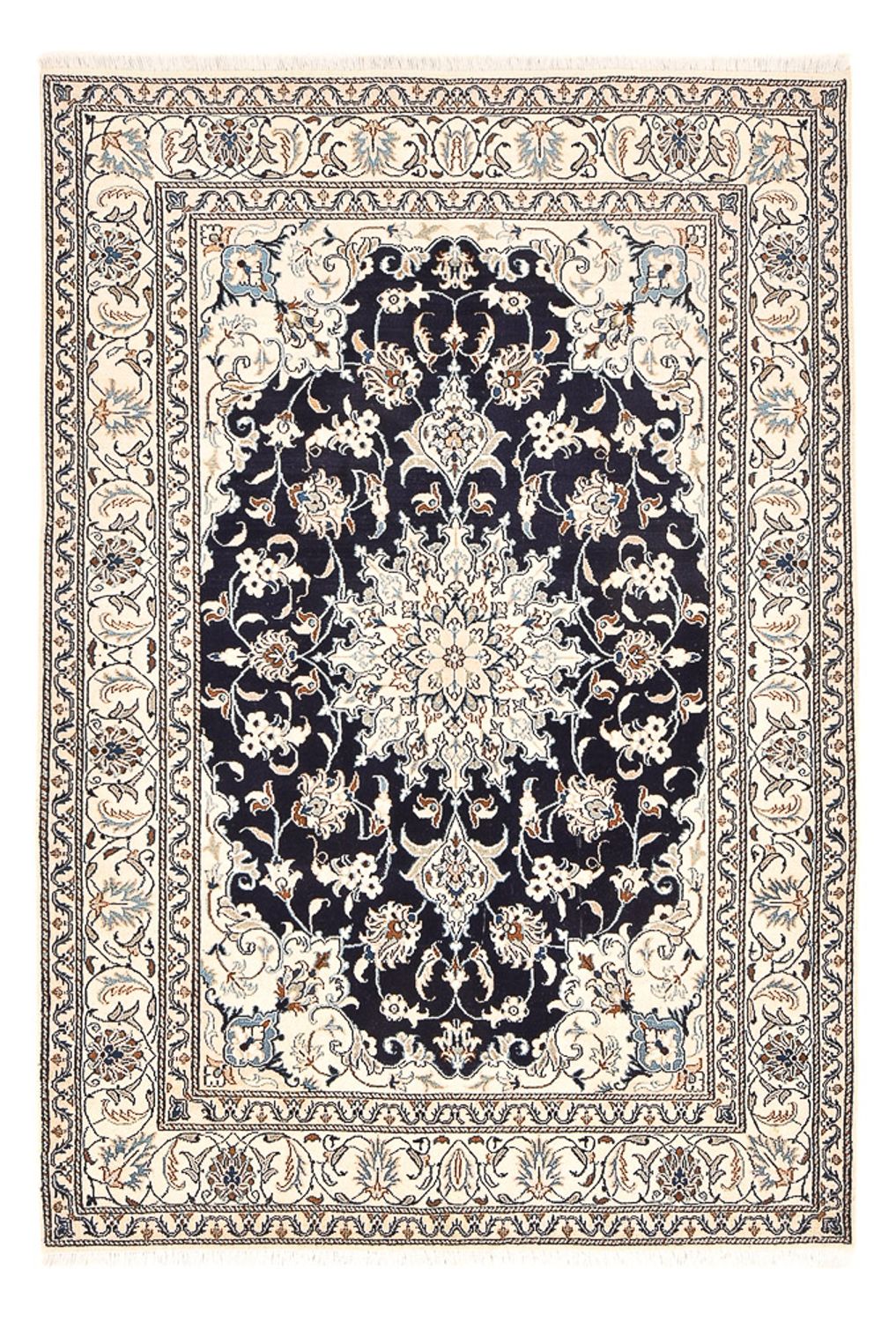 Tappeto Persero - Nain - 237 x 165 cm - blu scuro