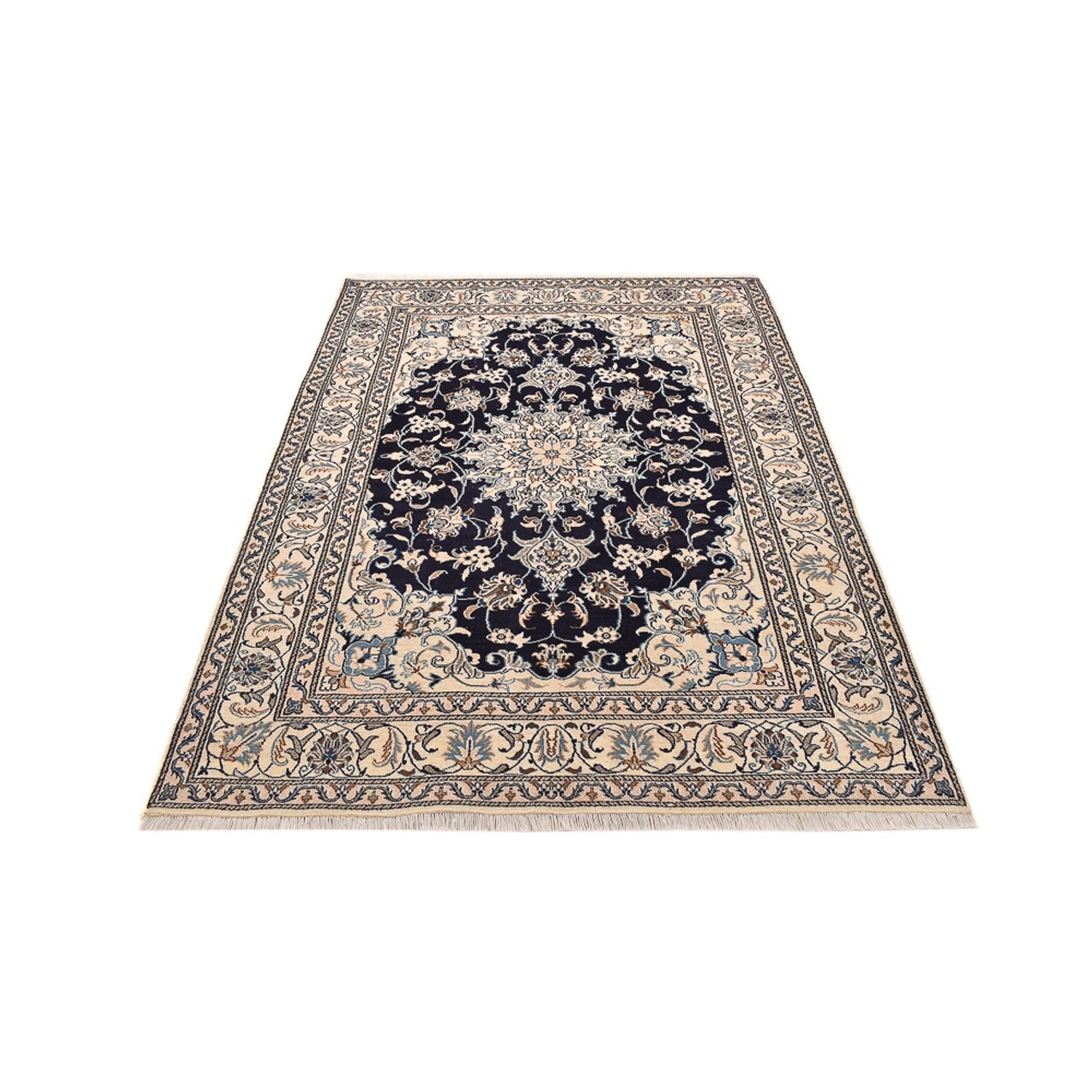 Tappeto Persero - Nain - 237 x 165 cm - blu scuro