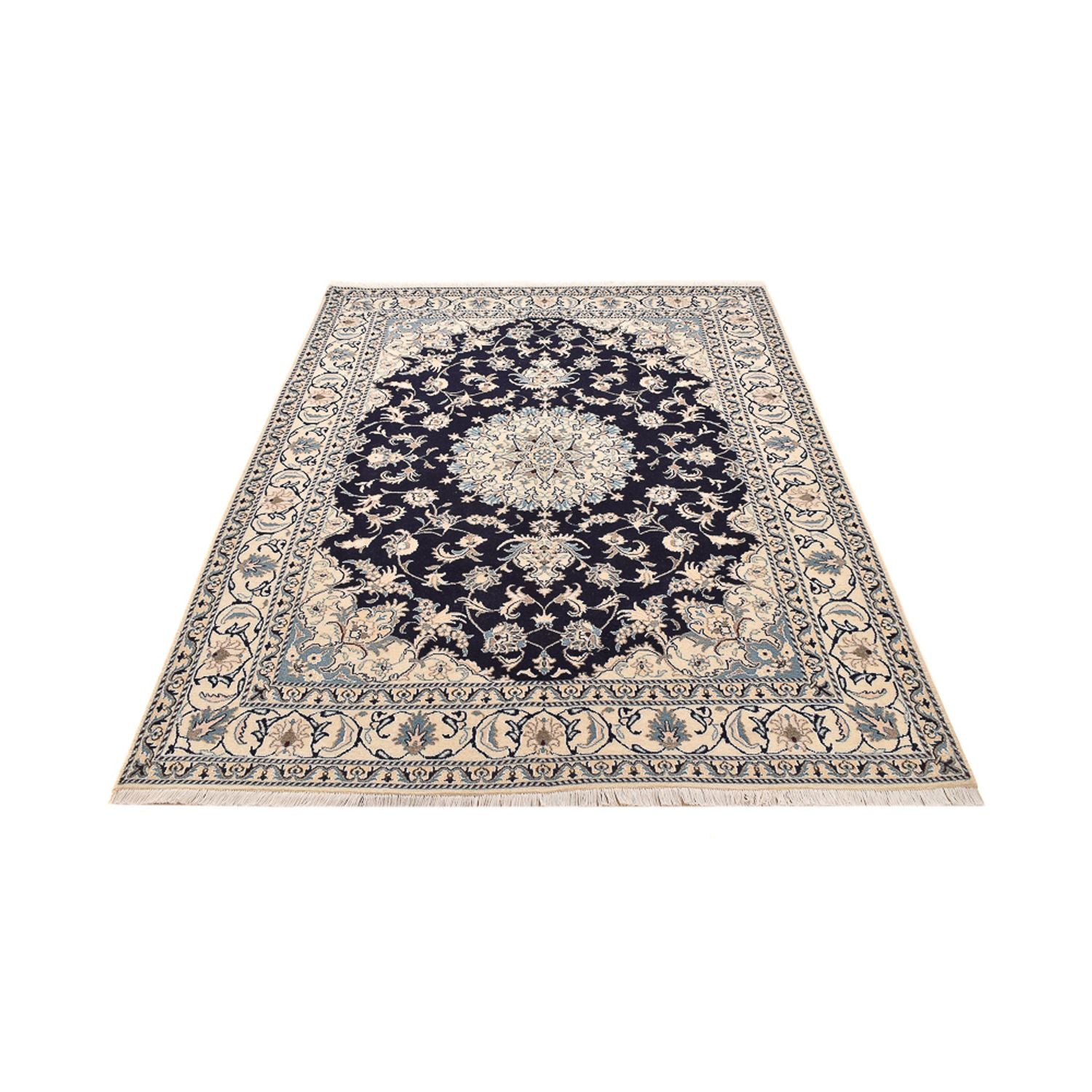 Tappeto Persero - Nain - 237 x 169 cm - blu scuro