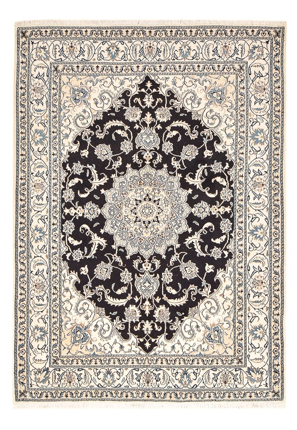 Tappeto Persero - Nain - 240 x 165 cm - blu scuro