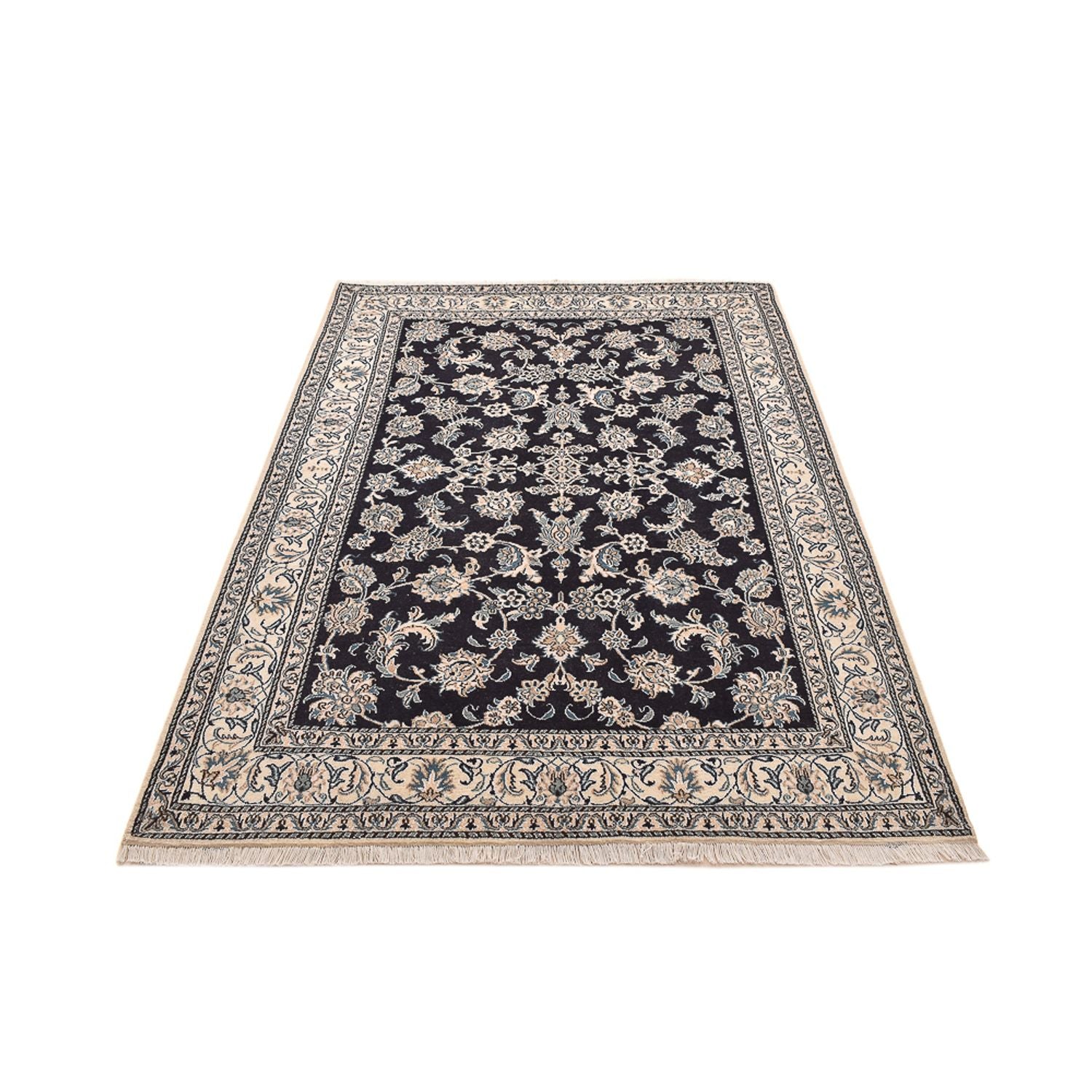 Tappeto Persero - Nain - 242 x 165 cm - blu scuro
