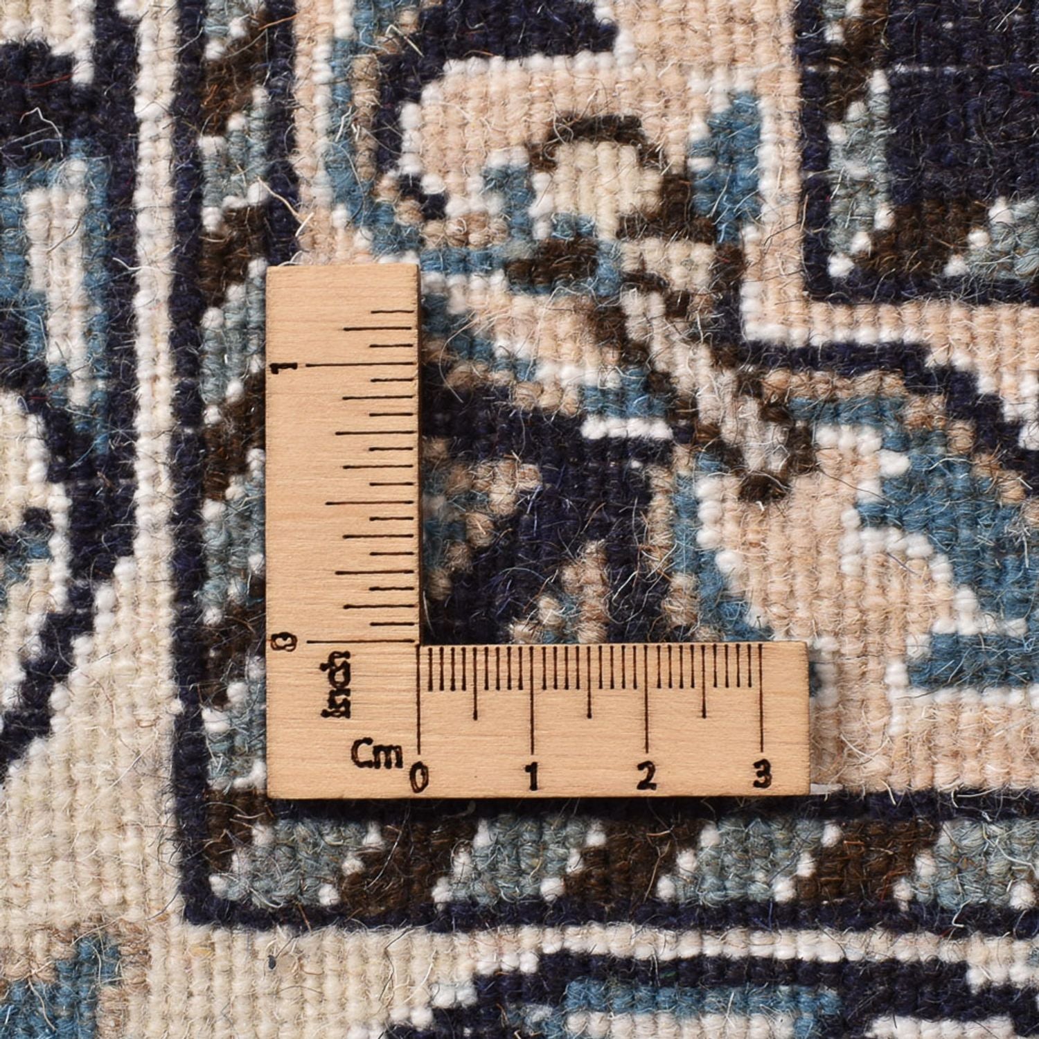 Tappeto Persero - Nain - 242 x 165 cm - blu scuro