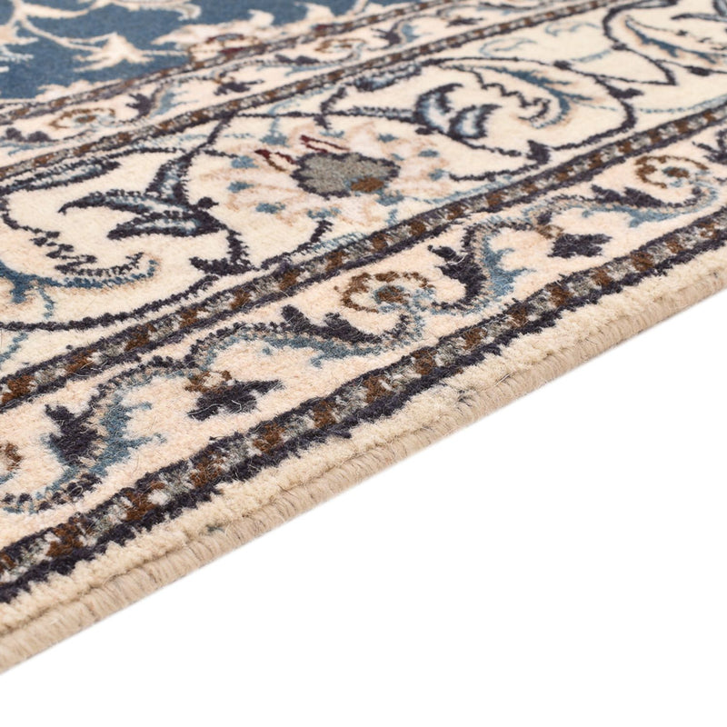 Tappeto Persero - Nain - 233 x 168 cm - blu chiaro
