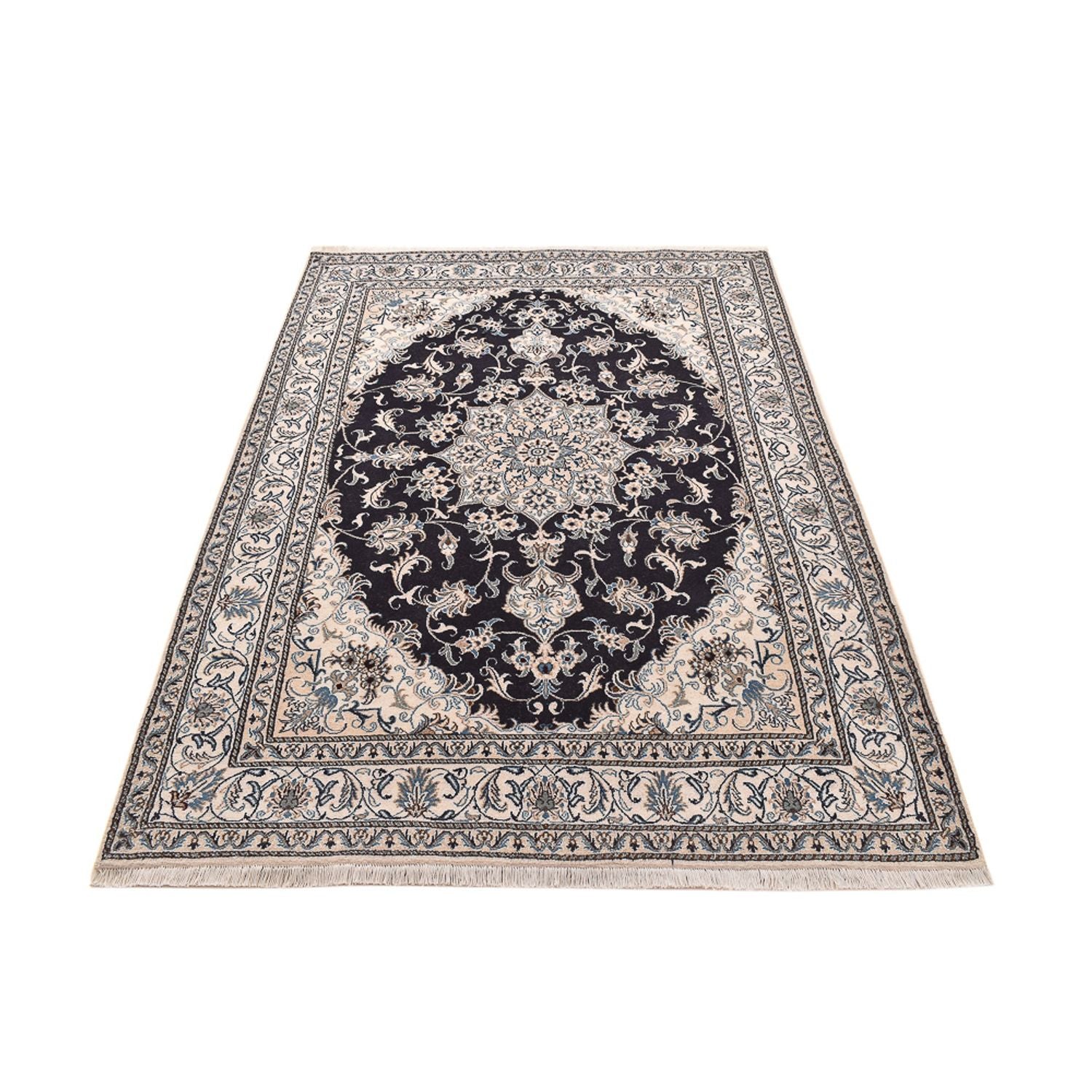 Tappeto Persero - Nain - 238 x 161 cm - blu scuro
