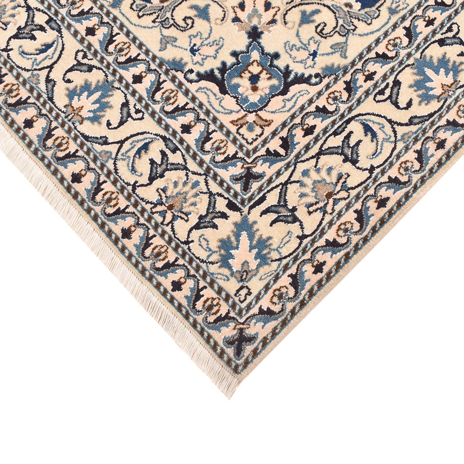 Tappeto Persero - Nain - 208 x 149 cm - blu scuro