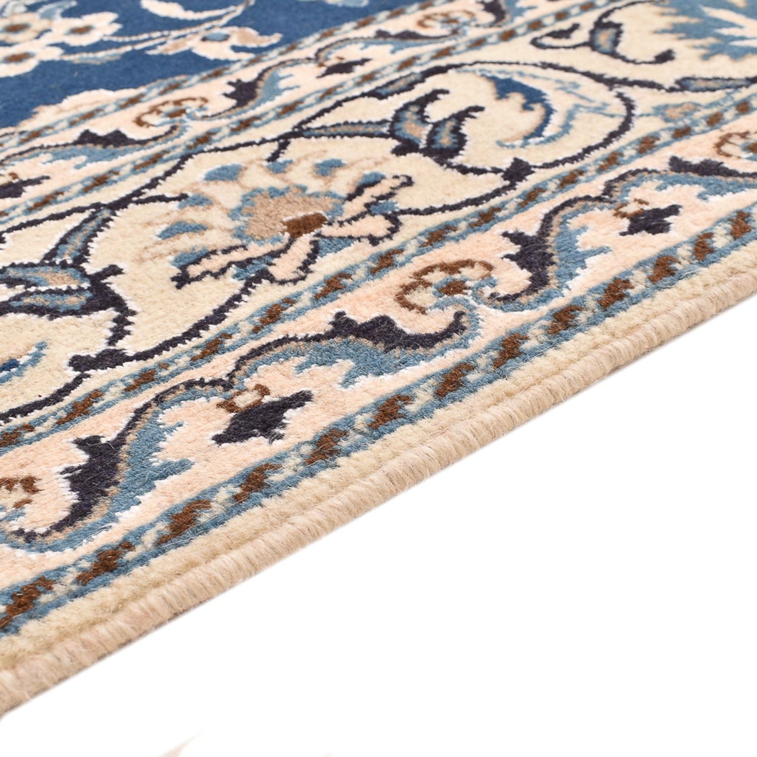Tappeto Persero - Nain - 208 x 149 cm - blu scuro