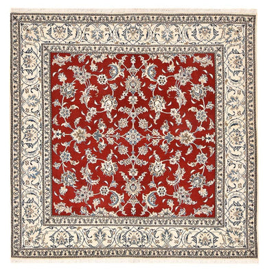Tappeto Persero - Nain quadrato  - 203 x 193 cm - rosso