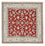 Tappeto Persero - Nain quadrato  - 203 x 193 cm - rosso